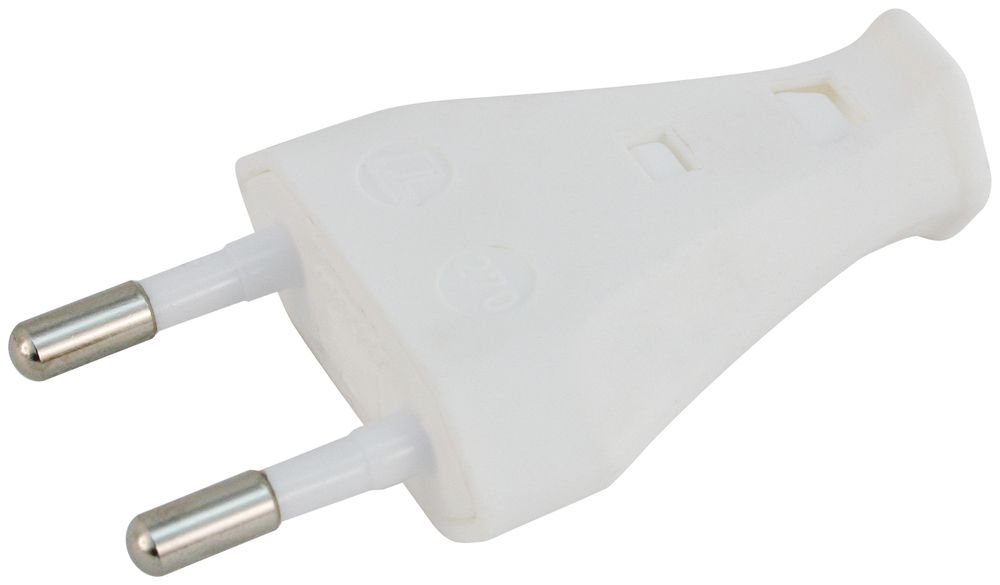 Stecker T26 2L 2.5A 2 Tlg.weiss