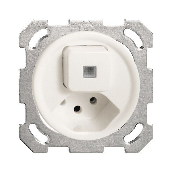 UP-Leuchtkombination 3/1L+T13 FH weiss, LS, mit Linse, LED gelb