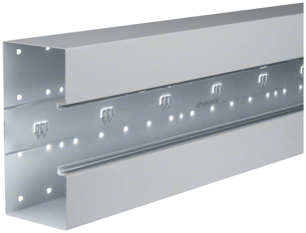 Canale perapetto tehalit BRS 210×100×2000mm coperchio 80 acciaio zinco