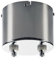 Seilsystem-Transformator SLV TENSEO 50VA, 230VAC/12VAC, Ø111×110mm, chrom