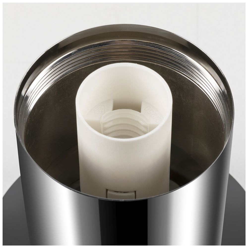 Lampada da tavolo SLV VARYT E14 1×6W interruttore Ø90×90mm cromo