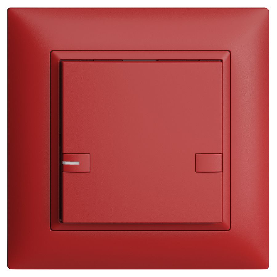 UP-KNX-Taster RGB EDUE FMI, 250mW, m.RGB-LED, 1×Taste, 2×Tastenb., ber