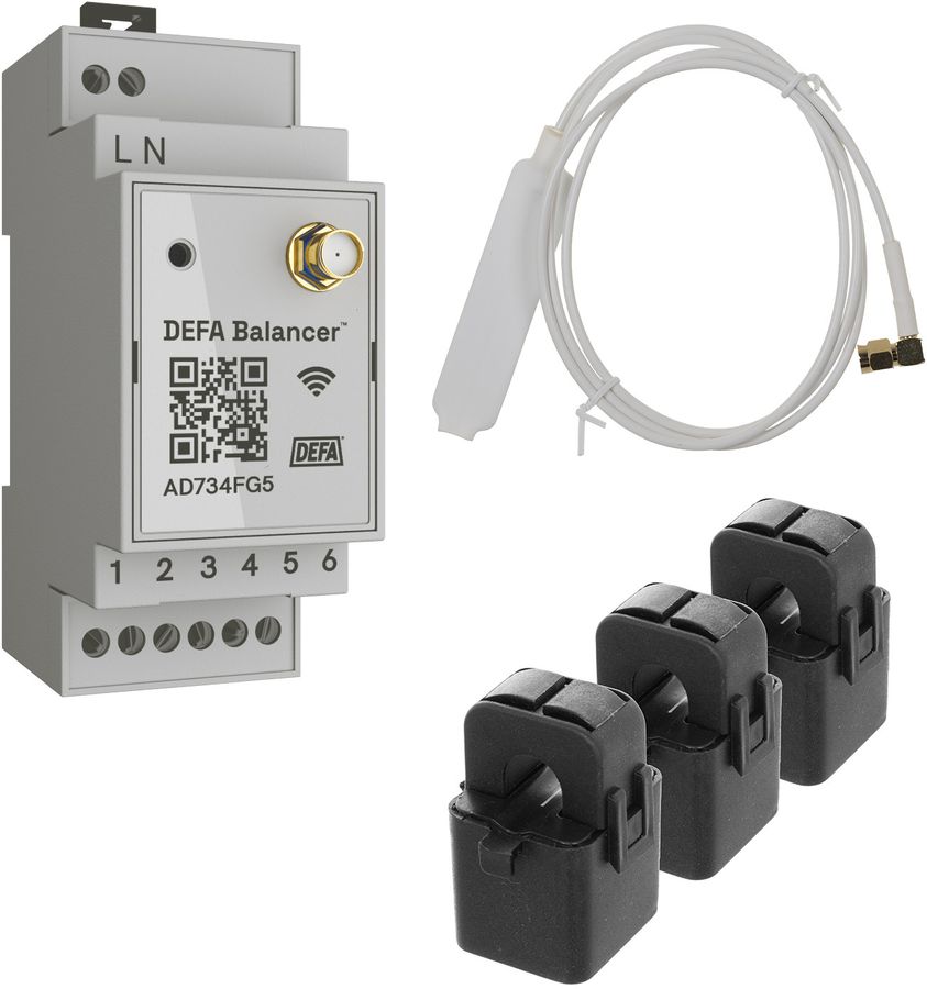 Balancer-Stromsensor Ferractec DEFA inkl. 3 x 80A Stromwandler