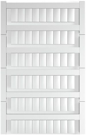 Marqueur de borne Weidmüller MultiCard WS 12×6mm impression spéciale PA66