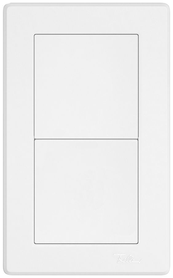 UP-Kombination EDIZIO.liv SNAPFIX® 2×1 156×96mm 2×blind weiss