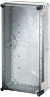 Apparategehäuse grau MI 9400 leer mit Deckel transparent, 600×300×170