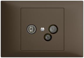 EB-Datendose TV-R DD04 5…65MHz EDIZIOdue coffee