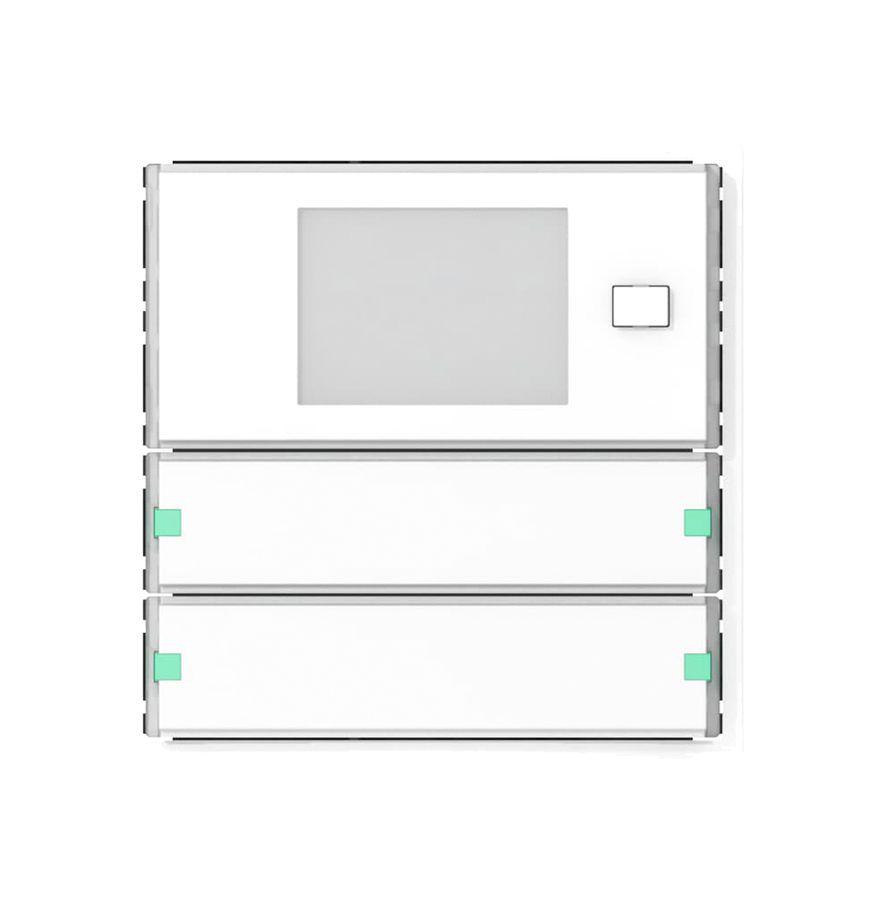 Termostato ambiente SIDUS KNX RTR tipo E 2/4, bianco