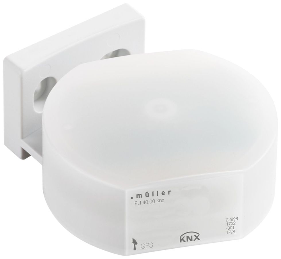 AP-Lichtsensor KNX müller FU 40.00 1…220000lx Temp GPS IP54