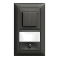 Combinaison ENC EDIZIOdue 1/1P+sonnerie noir