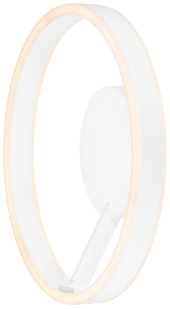 Plafonnier/applique LED SLV ONE 40 CW 14W 450lm 927/930 VAR Ø400 blanc