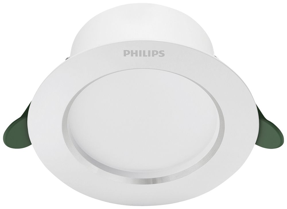 Downlight LED Philips DIAMOND 2.2W 400lm 4000K 110° Ø105mm blanc