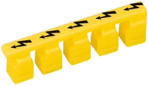 Couverture protectrice TopJob pour 5×10mm² jaune