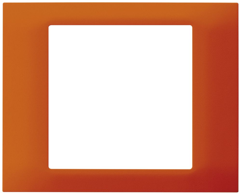 Abdeckrahmen kallysto 80×100mm steckbar zu EB-Dose G3 orange