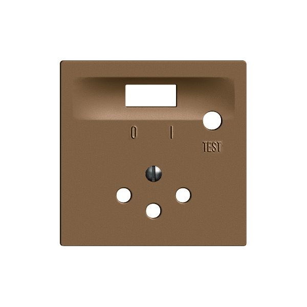 Plaque frontale EDIZIOdue coffee pour prise FI T12