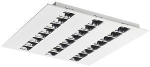 EB-LED-Deckenleuchte Sylvania OPTIX 625 ALU 30W 3400lm 3000…6000K DALI weiss
