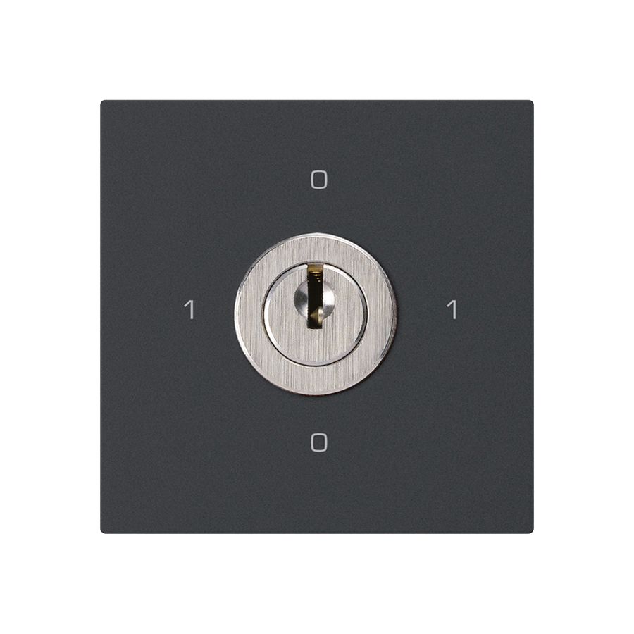 Intérieur interrupteur à clé kallysto 0/3L noir avec serrure Kaba 8