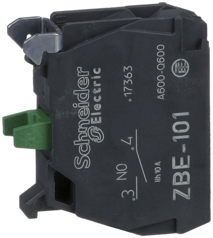 Élément de contact Schneider Electric 1F sans emb.d. fix pour ZB4 BZ009