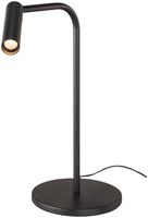 LED-Tischleuchte SLV KARPO TL 230V, 6.5W, 3000K, 330lm, schwarz, mit Schalter