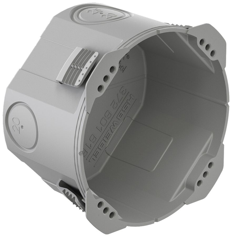 Scatola per parete cava HSB D83 Basic 1×1 Ø83×50mm TFI 850°C gr