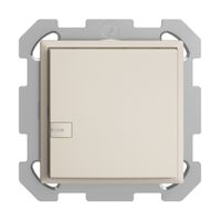 UP-KNX-Taster RGB EDUE, 250mW, m.RGB-LED, 1×Taste, 1×Tastenbelegung, crema