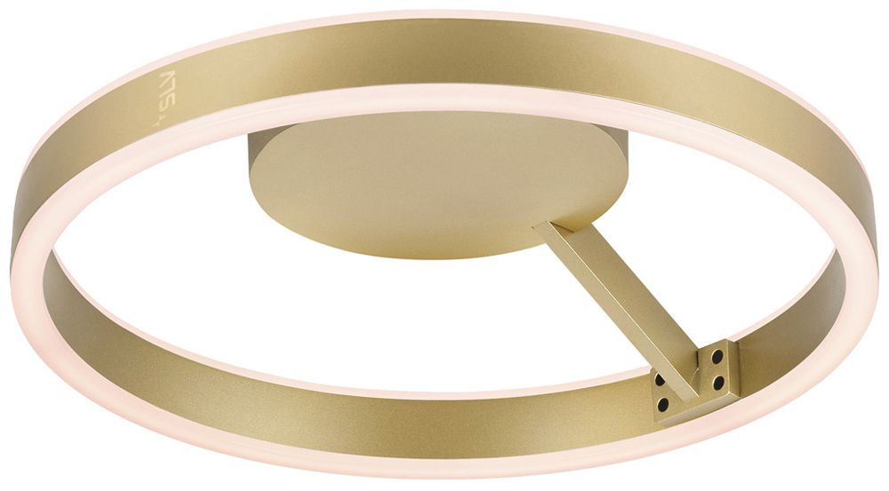 LED-Decken-/Wandleuchte SLV ONE 40 CW 14W 450lm 927/930 DALI Ø400 Messing