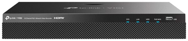 Enregistreur vidéo TP-Link VIGI NVR2016H-16MP 16×V-IN 8MP 16×PoE H.264+/H.265+