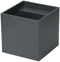 LED-Wandleuchte maxLUCE BIG-BOX 6W 500lm 3000K 90° IP54 anthrazit