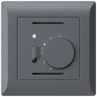 UP-Raumthermostat kallysto.line anthrazit mit Schalter