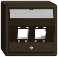 AP-Montageset EDIZIO.liv SNAPFIX® für freenet Kat.5e/6 2× br