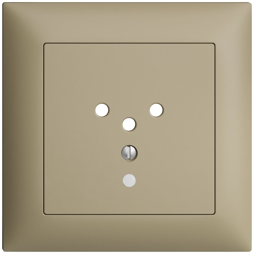 Kit frontal ENC EDIZIOdue sand 88×88mm T12, lentille,