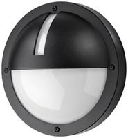 Applique LED SG Uno 11.5W 420lm 830 IP65 diretto Ø270mm nero