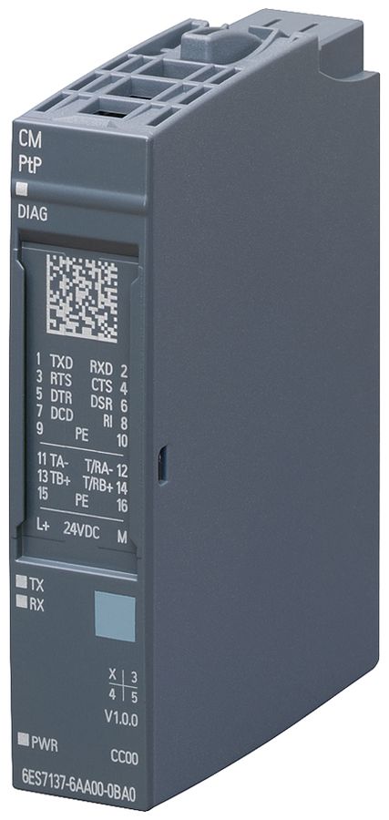 Module de communication API Siemens SIMATIC ET200SP CM PtP RS-232/RS-485 A0