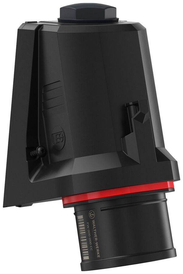 AP-Gerätestecker CEE NEO 5P 16A 380…415V 6h rot IP54 schraublose Klemme