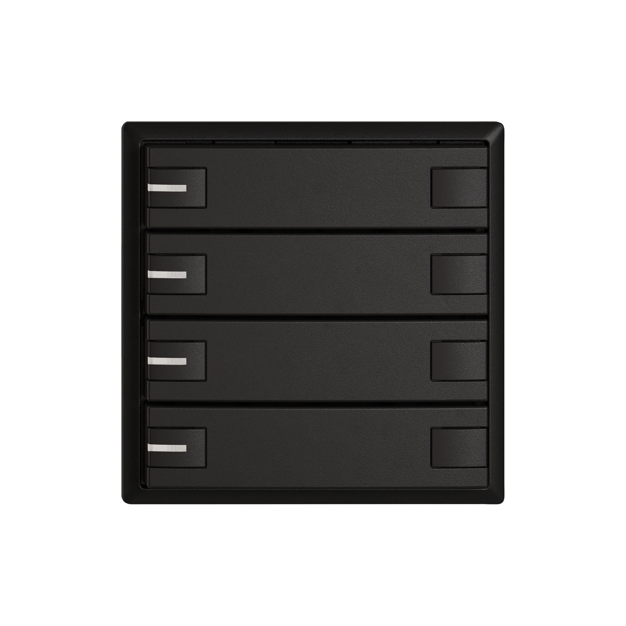 Universaltaster EDIZIO.liv UNI SNAPFIX® m.LED RGB 8× 1-Tbed.sz