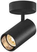 Spot SLV ASTO TUBE GU10 1×10W Ø70×125mm nero