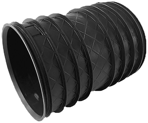 Verbindungsmuffe PE ohne Dichtung 125mm