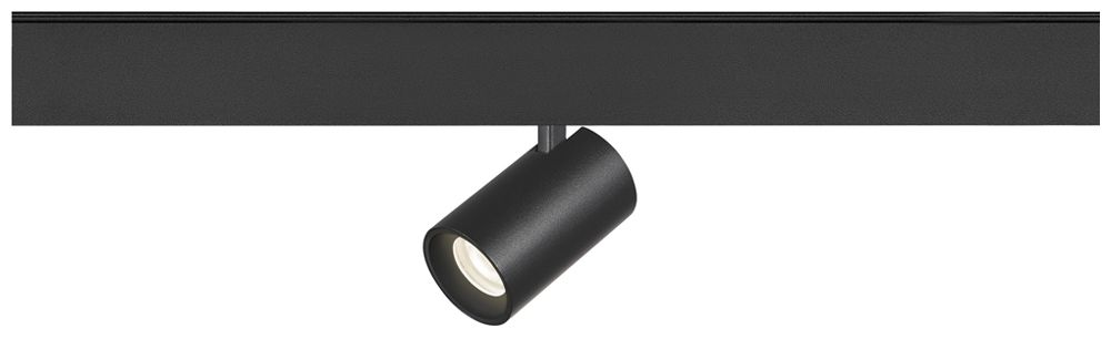 Spot LED SLV NUMINOS XS 1×8.7W 700lm 940 40° DALI 48V AD Ø50mm nero/nero