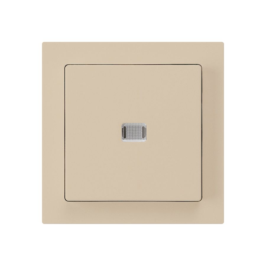 UP-Leuchtschalter kallysto 3/2L beige