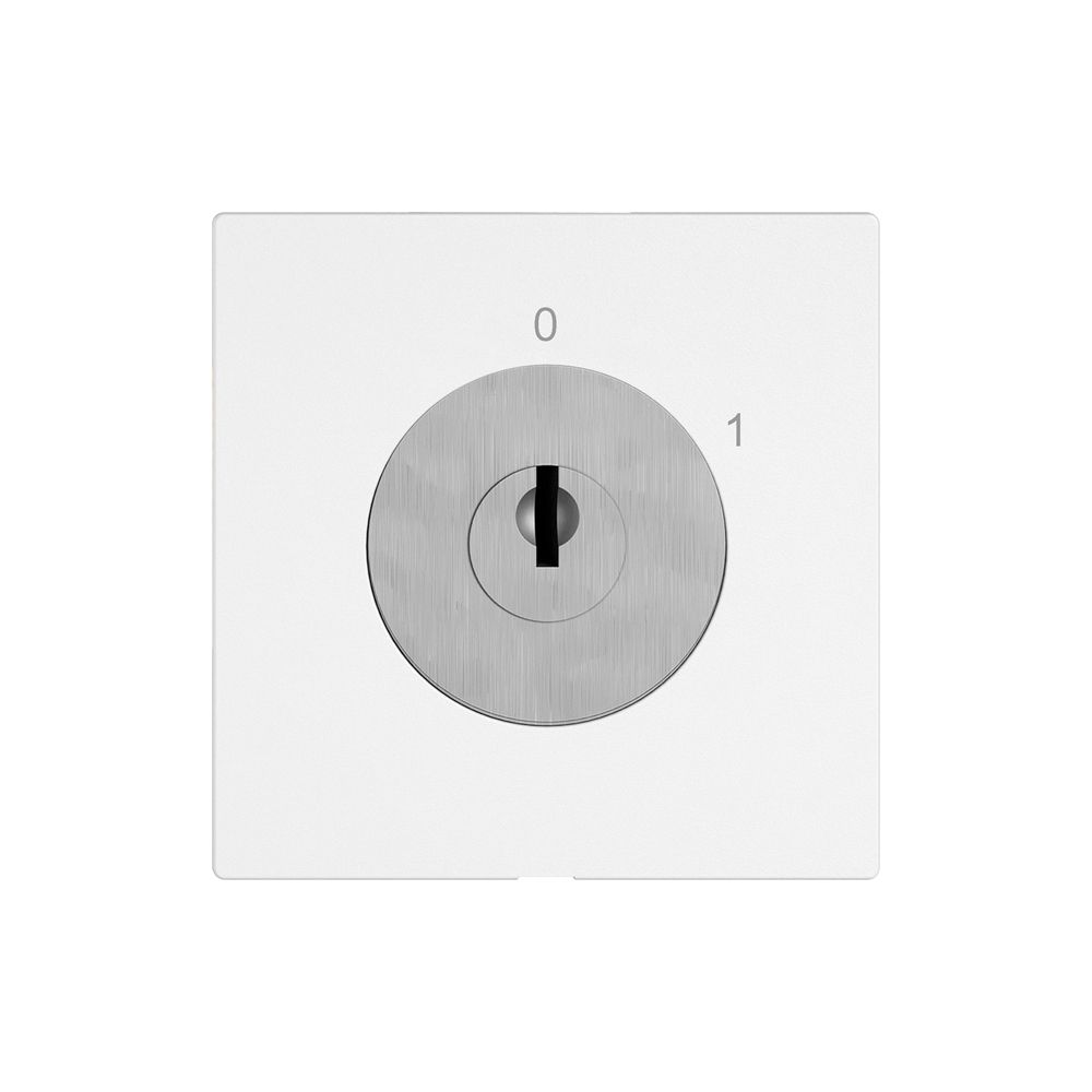 Interrupteur à clé EDIZIO.liv a.KABA 1262KA/631984 a.cont.sép.3P 0-1 p=87mm bc