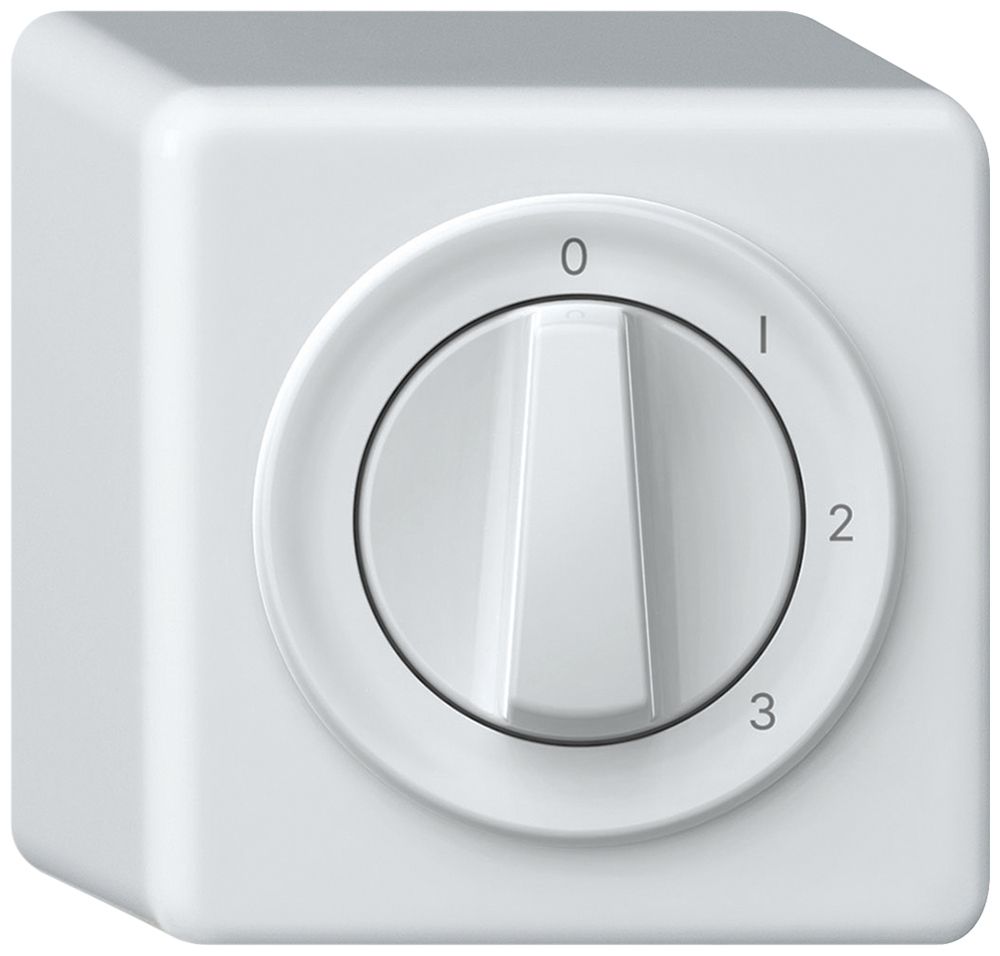 Interrupteur rotatif AP origin commut.multip.5/1L 16A 250V 0-1-2-3 88×88×54mm bc