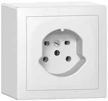 AP-Steckdose SIDUS T15 weiss