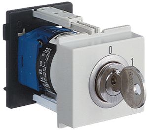 Interruttore a chiave AMD K&N, 20A/690V 0/2L, Kaba 8 + 2 clés, "0-1"