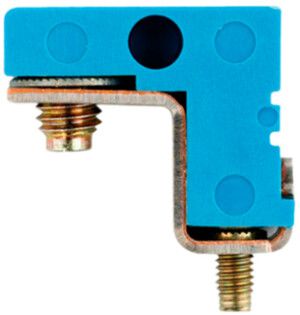 Connexion transversale Weidmüller WQV 16N-PEN BL vissé 2L 11.9mm isolé 76A bleu