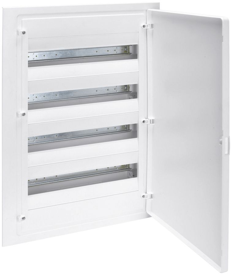 Coffret de distribution ENC Hager golf 4 rangées 18UM porte IP40 460×688×97.5mm