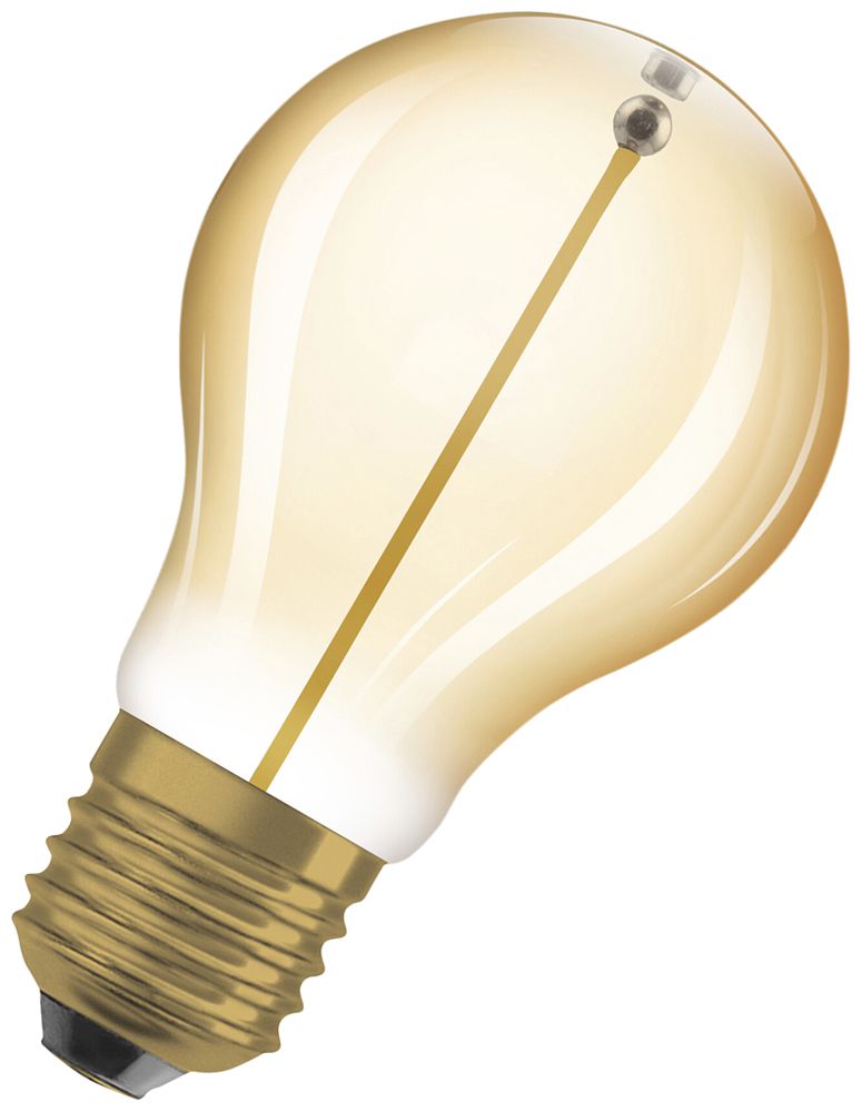LED-Lampe Osram Vintage 1906 E27 1.8W 80lm 827 Ø60×105mm Typ A Gold