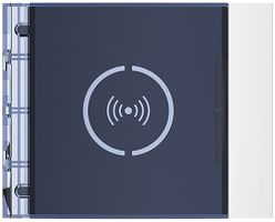 Frontblende für Transponder-Lesegerät Sfera weiss