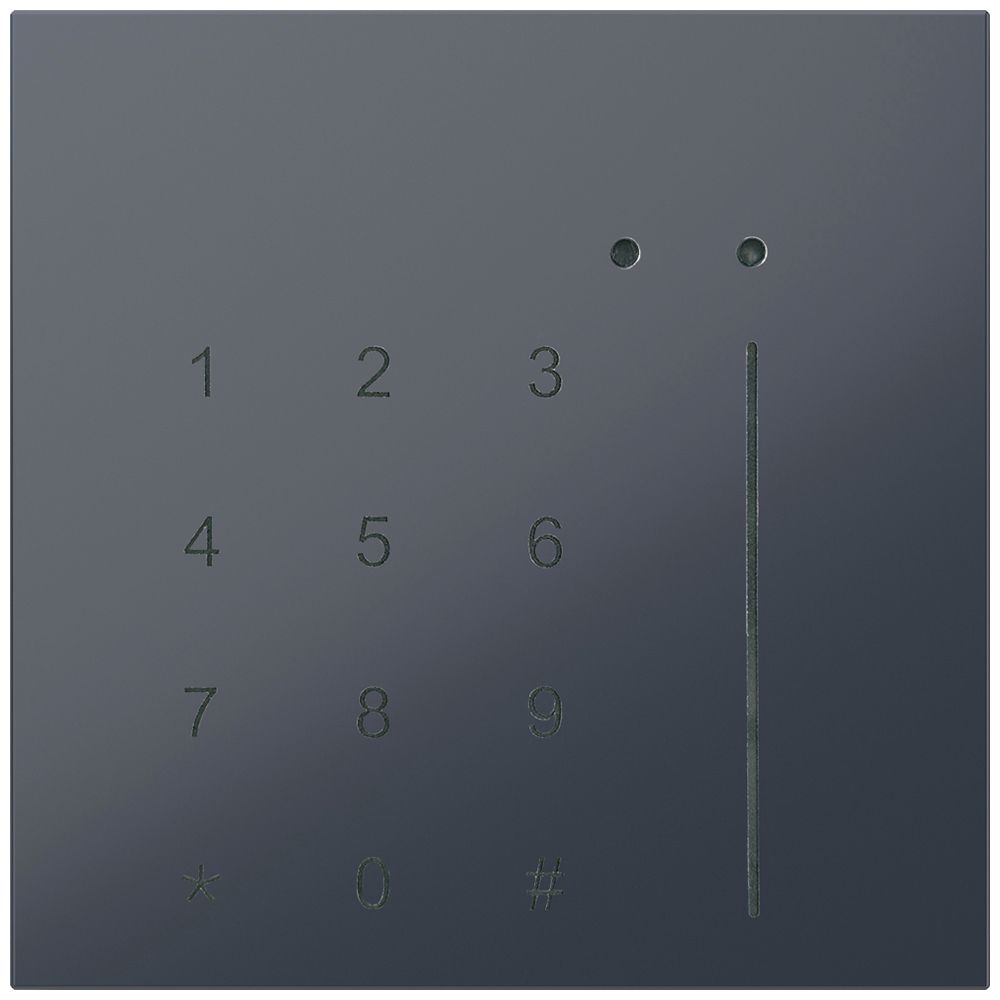 Zutrittskontrollmodul MIFARE systemunabhängig 5…30V DC anthrazit