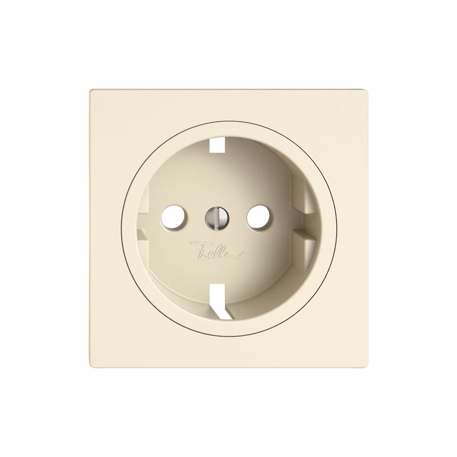 Montageset EDIZIO.liv SNAPFIX® für SCHUKO-Steckdose cr