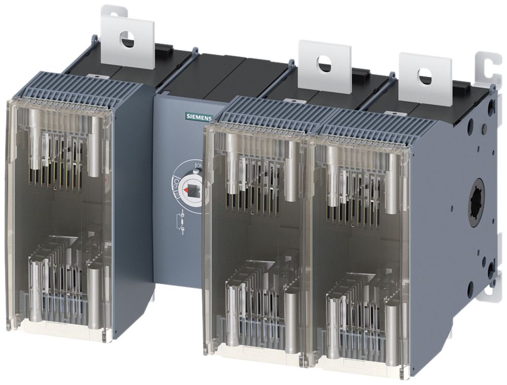 Interrupteur de charge Siemens SENTRON 3KF5 t.5 DIN-2/3 630A 3p base C cp